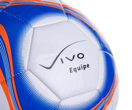 Piłka Nożna Rekreacyjna Treningowa Do Nogi EQUIPE Rozmiar 5 + Pompka