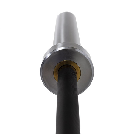 HMS Gryf Olimpijski Prosty Sztanga 201 cm + 2 Zaciski Szczękowe