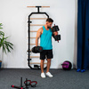 Sztangielki Regulowane Zestaw Hantle Kettlebell Sztanga Do Treningu 20 kg