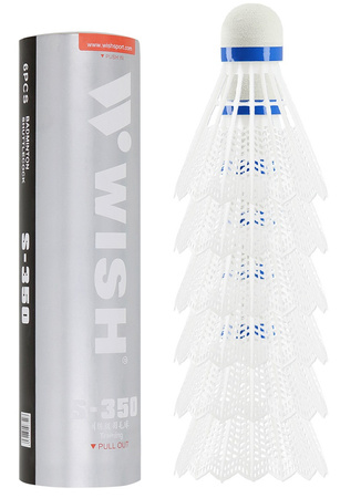 Zestaw Do Gry W Badmintona Rekreacyjnej Rakietki + Lotki + Pokrowiec NILS