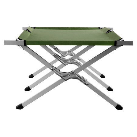 Łóżko Turystyczne Składane Polowe Kempingowe Leżak + Pokrowiec 200x60 cm