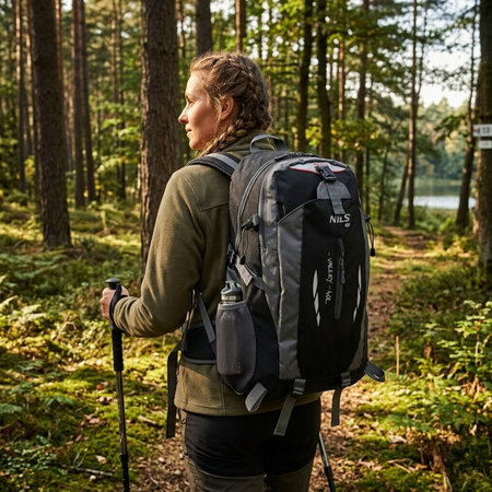 NILS Taktyczny Plecak Ewakuacyjny Turystyczny Trekkingowy Górski Duży 40 L