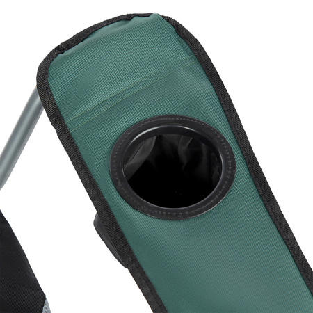 NILS Krzesło Plażowe Turystyczne Składane Kempingowe Ogrodowe + Pokrowiec