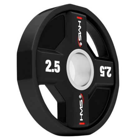 HMS Talerz Obciążenie Olimpijskie Na Gryf Sztangę Poliuretanowe 4 x 2,5 kg