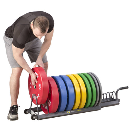 HMS Wózek Na Obciążenia Talerze 16 Przedziałów Do 250 kg