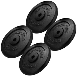 Talerz Obciążenie Żeliwne Na Gryf Sztangę Do Treningu Siłowego Zestaw 4x 0,5 kg SPOKEY