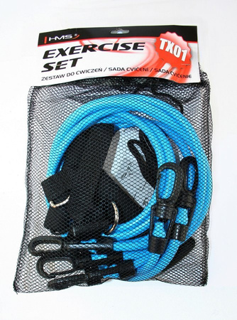 Zestaw Gum Uchwytów Do Ćwiczeń Crossfit T.R.X 01