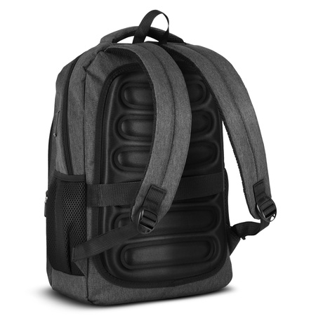 Plecak Miejski Turystyczny Trekkingowy Sportowy Z Miejscem Na Laptopa USB 18 L NILS