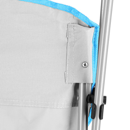 NILS Krzesło Turystyczne Kempingowe Składane Z Daszkiem