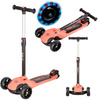NILS Hulajnoga Trójkołowa Balansowa Dziecięca Kółka LED