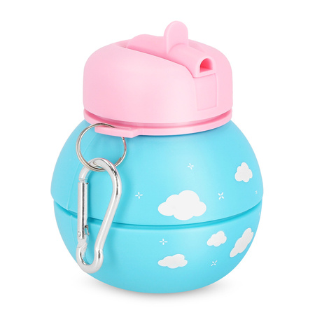 SPOKEY Butelka Sportowa Bidon Składany Dla Dzieci 520 ml