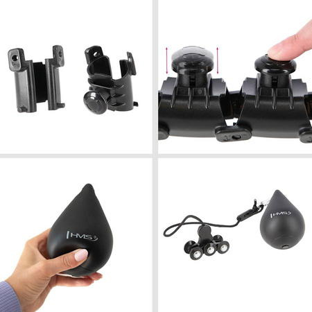 HMS Hula Hop Odchudzające Z Wypustkami I Obciążnikiem + Pas