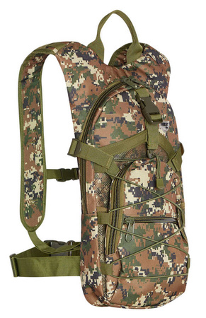 NILS Taktyczny Moro Plecak Wodoodporny 15 L + Bukłak 1,5 L