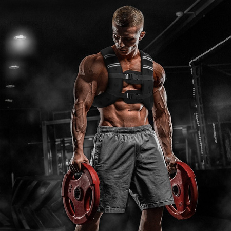 Kamizelka Treningowa Z Obciążeniem Do Ćwiczeń Crossfit Na Siłownię 8 kg