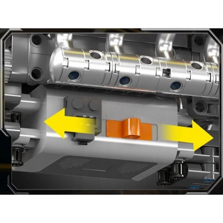 Zestaw Klocki Konstrukcyjne Silnik Samochodowy V12 1260 el. Na Prezent MOULD KING