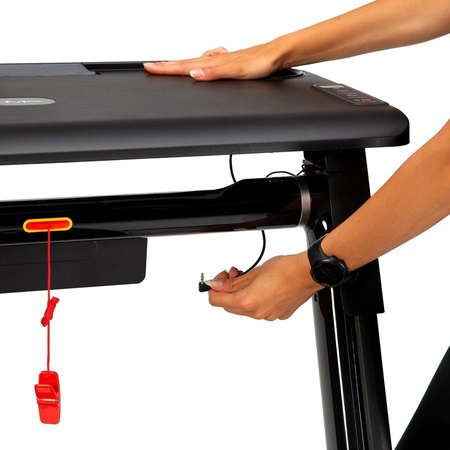 HMS Bieżnia Elektryczna Treningowa Ze Stolikiem