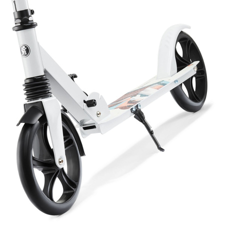Hulajnoga Miejska Klasyczna Składana Regulowana Wysokość Koła 200 mm Zimowy Lis HYPERMOTION