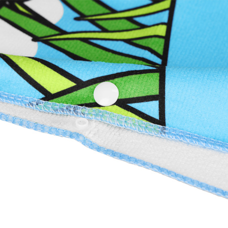 Ręcznik Kąpielowy Okrycie Z Kapturem Ponczo Dla Dzieci Krokodyl 60x85 cm