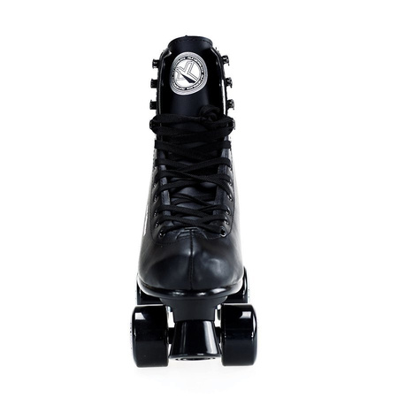 Wrotki Klasyczne Retro Kauczukowe Kółka Czarne Rekreacyjne Sznurowane NILS