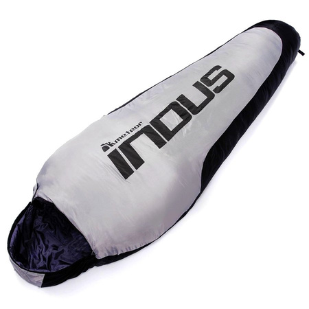 Ciepły Śpiwór Indus Mumia Turystyczny 220 x 80 cm METEOR