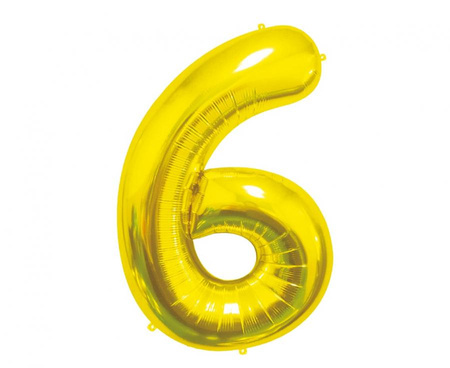Balony Foliowe Na 6 Urodziny Przyjęcie Dla Dziecka Psi Patrol Cyfra 85 cm