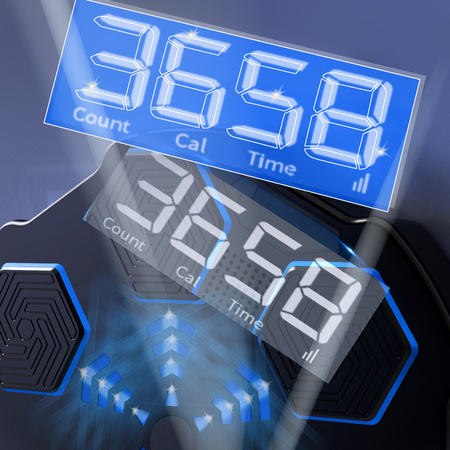 HMS Elektroniczna Tarcza Bokserska Treningowa Z Głośnikiem I Bluetooth + Rękawice MMA