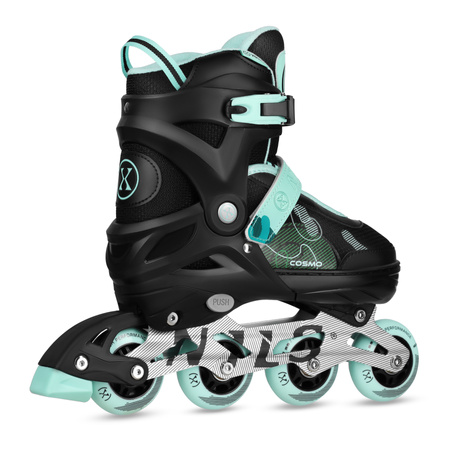 Rolki Regulowane Dziecięce Rekreacyjne Kauczukowe Kółka ABEC-7 Nils Extreme