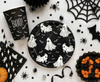 Talerzyki 18 cm + Kubeczki 266 ml+ Serwetki Na Halloween Komplet 32 szt.