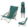 NILS Leżak Plażowy Ogrodowy Składany Fotel Turystyczny + Pokrowiec