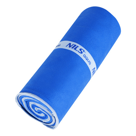 Duży Ręcznik Szybkoschnący Z Mikrofibry Plażowy 180x100 cm + Zawieszka NILS