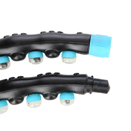 Hula Hop Odchudzające Z Wypustkami Magnetyczne 98 cm Do Ćwiczeń Fitness