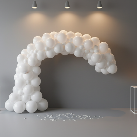 Girlanda Balonowa Ozdobna Dekoracyjna Na Ślub Wesele Urodziny 70 Balonów