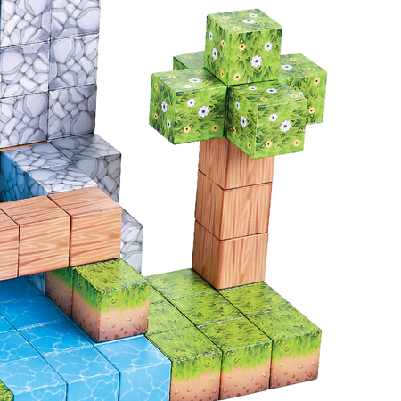 Klocki Magnetyczne Konstrukcyjne Zestaw 157 Elementów Edukacyjne Dla Dzieci