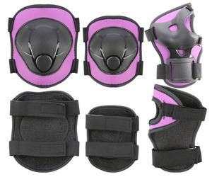 Ochraniacze Rowerowe Zestaw 6 szt. Dla Dzieci Na Rolki Deskorolkę Hulajnogę