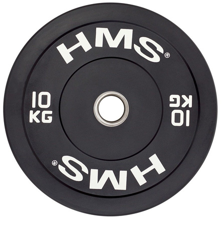Talerz Olimpijski Na Gryf Sztangę Gumowany Bumper Do Ćwiczeń 4x 10 kg HMS