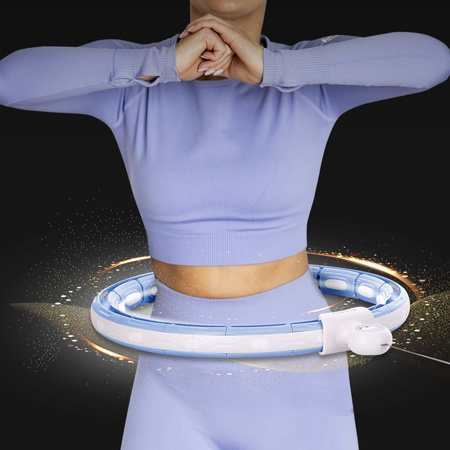 HMS Hula Hop Odchudzające Z Wypustkami i Obciążnikiem + Pas