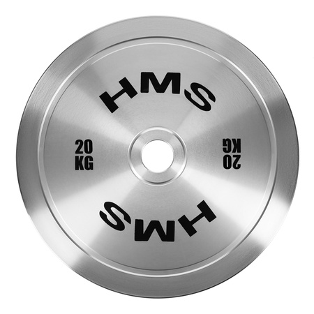 Talerz Obciążenie Olimpijskie Na Gryf Sztangę Chromowana Stal HMS 20 kg