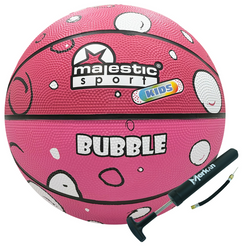 Piłka Do Koszykówki Kosza Treningowa Rekreacyjna Kolorowa r. 4 + Pompka