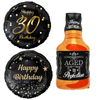 Balony Foliowe Na 30 Urodziny Imprezę Przyjęcie Happy Birthday Zestaw 3szt.