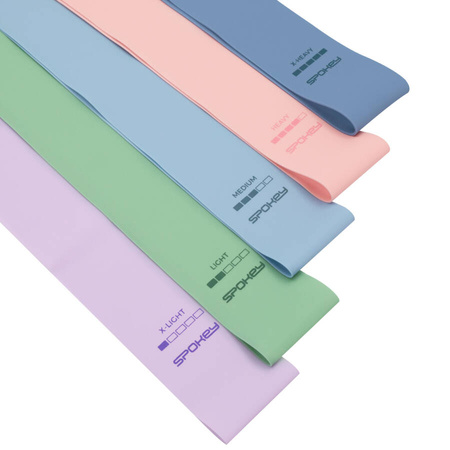 SPOKEY Zestaw Gum Taśm Do Ćwiczeń Fitness Crossfit