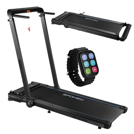 Bieżnia Elektryczna Domowa Do Ćwiczeń Cardio Z Biurkiem 14 km/h Do 100 kg