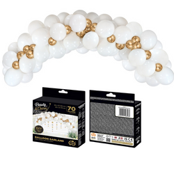 Girlanda Balonowa Dekoracja Na Ślub Wesele Urodziny Balony Komunijne 70szt.