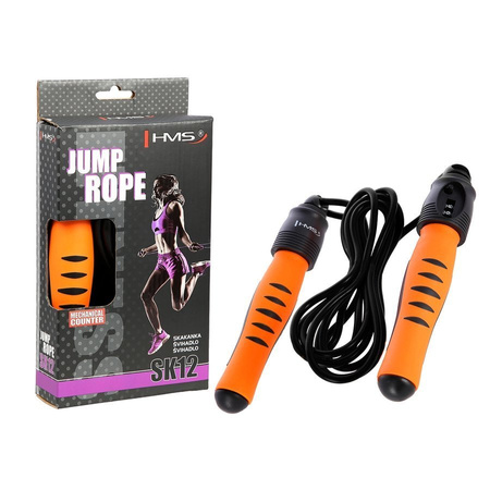 Skakanka Bokserska Do Ćwiczeń Fitness Crossfit Z Licznikiem 275 cm HMS