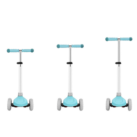 Hulajnoga Balansowa Trójkołowa Regulowana Dla Chłopca Kółka LED