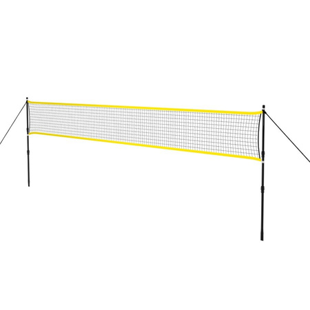 Siatka Do Rekreacyjnej Gry W Badmintona 630 cm + Słupki Teleskopowe NILS