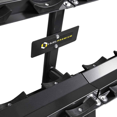 HMS Duży Stojak Na Hantle Obciążenia Z Uchwytami Do 1000 kg