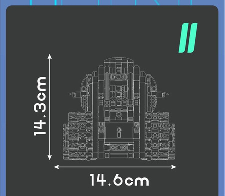 Klocki Konstrukcyjne Robot 5w1 903 Elementy MOULD KING