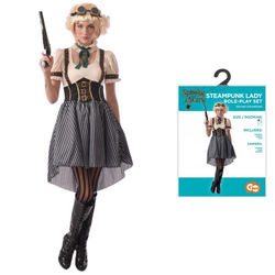 Strój Kostium Steampunk Na Halloween Karnawał Cosplay Dla Dorosłych GODAN