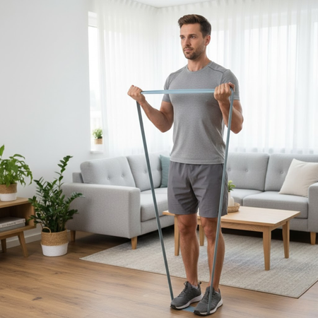 Gumy Taśmy Do Ćwiczeń Fitness Jogi Treningu Pilates Zestaw 3 szt. SPOKEY