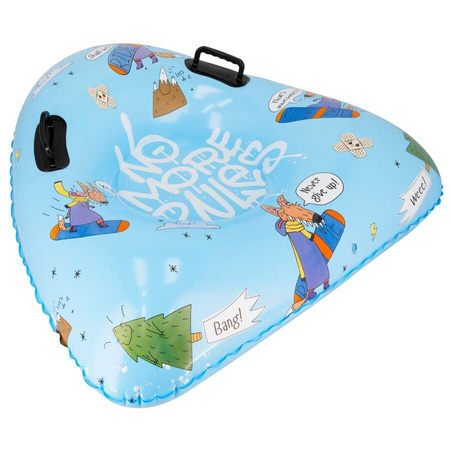 SPOKEY Ślizgacz Śnieżny Ślizg Trójkątny Na Śnieg Dmuchany Sanki